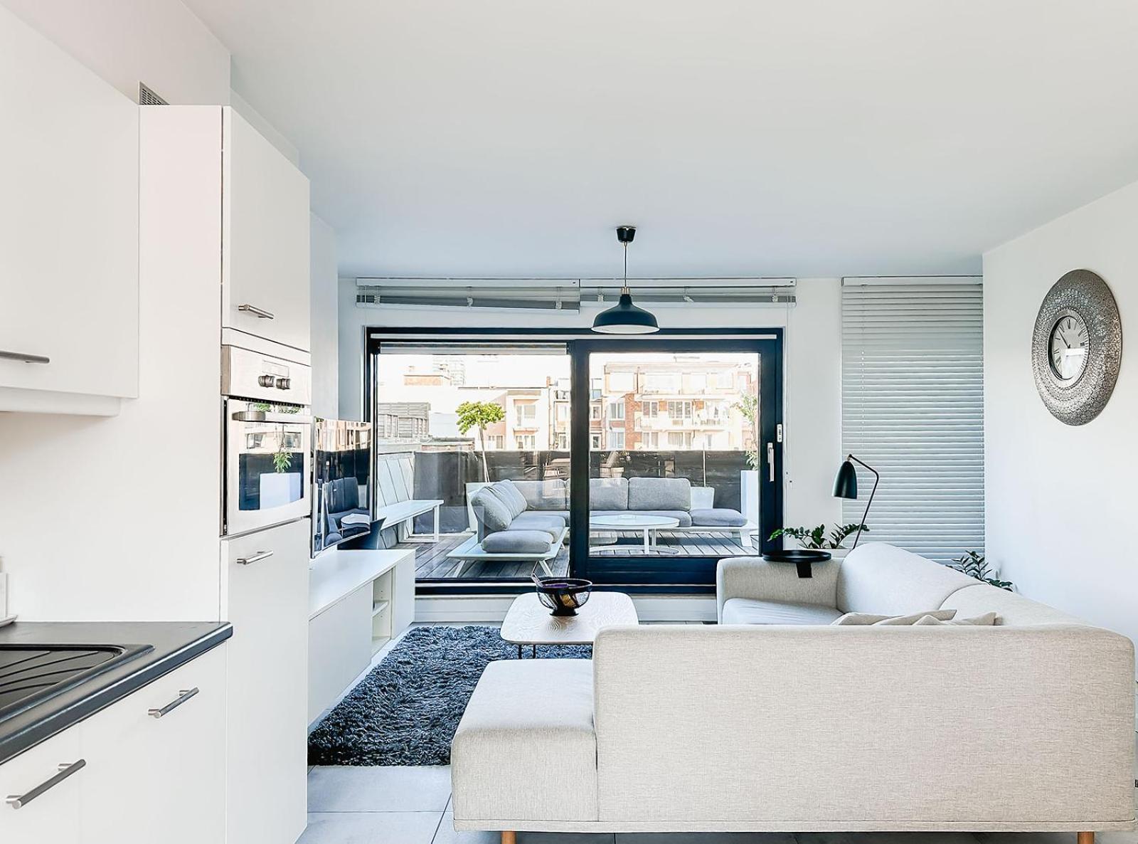 Modern Appartement Centrum Oostende Met Enorm Dakterras Exterior photo